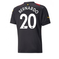 Manchester City Bernardo Silva #20 Fotballklær Bortedrakt 2022-23 Kortermet